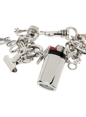 D'Heygere 女士 手链 银色 Vaquera 联名 Charm 2.0 手链