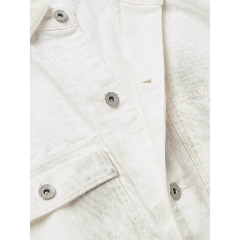 NEIGHBORHOOD 男士 SS26 夹克 灯芯绒饰边颜料溅染牛仔布夹克,淘宝优惠券,粉丝福利购,淘宝优惠卷