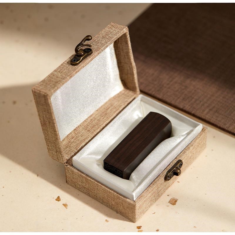 檀木书法姓名印章定制个人名字印章定刻国画篆刻字印章定做无缝木 - 图2