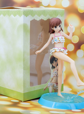 魔法禁书目录某科学的超电磁炮 御阪美琴 炮姐泳装美少女模型玩具