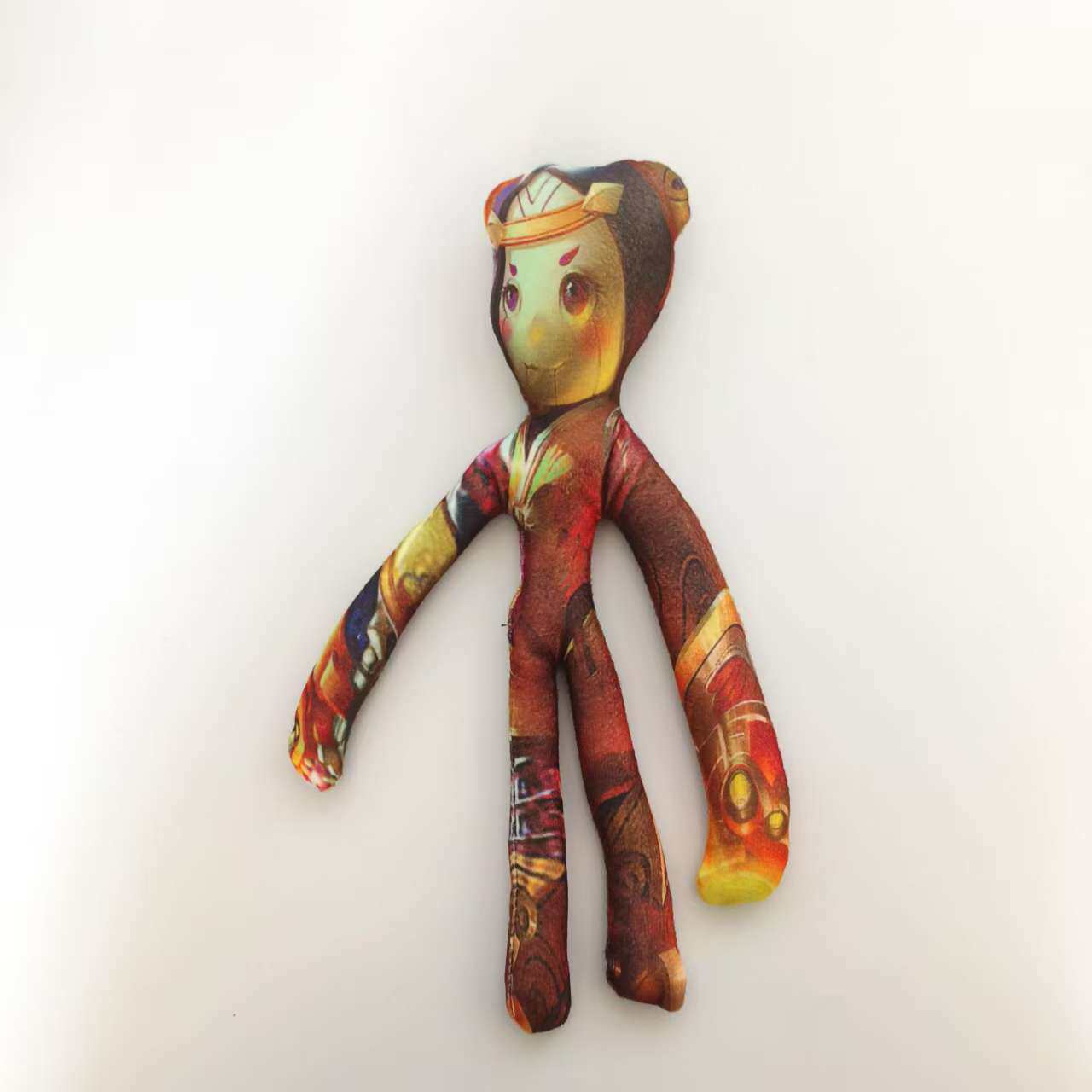 王者荣耀玩偶王者荣耀老鼠干抽象无白边老鼠干玩偶四肢分离有骨架可随意造型