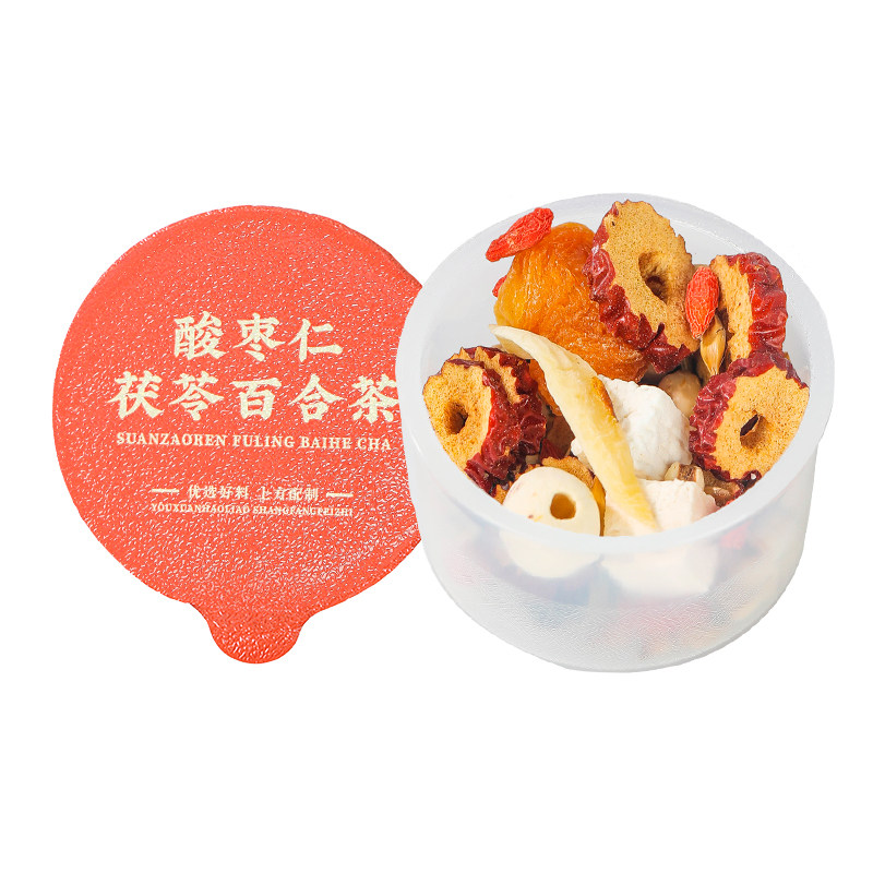 【探养】酸枣仁百合茯苓茶小罐装花茶桑葚桂圆红枣枸杞莲子花茶