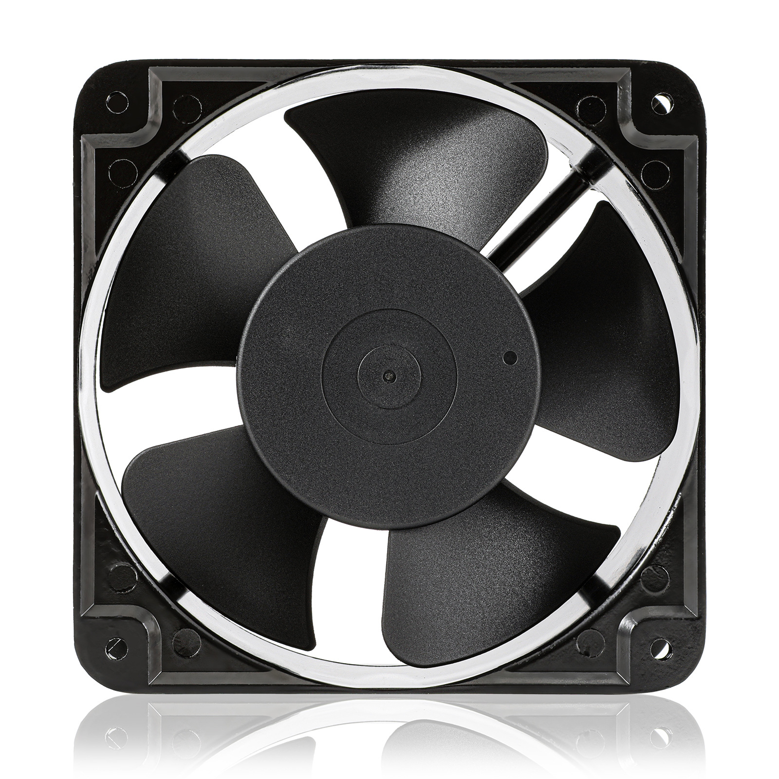 Factory direct supply AC cooling fan 18060 chassis cabinet double ball AC220V pure copper axial flow fan