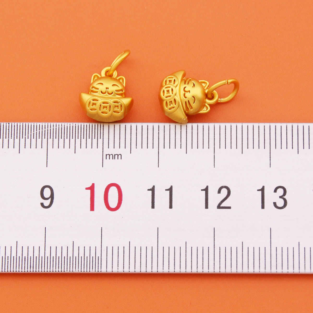 批发保色铜钱猫咪挂件混批手工手链项链配件diy饰品配件吊饰挂坠,淘宝优惠券,粉丝福利购,淘宝优惠卷