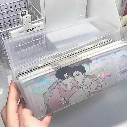 透明卡牌收纳盒吧唧防尘奥特曼卡片桌面谷子镭射徽章整理盒展示架 - 图2