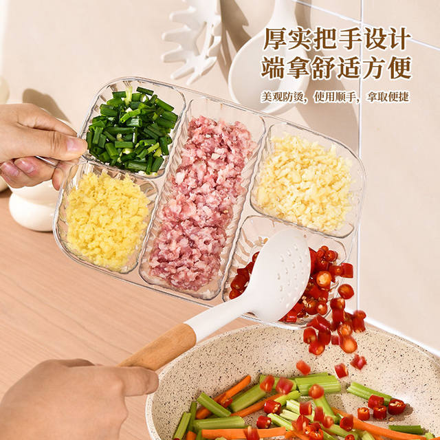 Hot five-piece side dish creative kitchen dish preparation