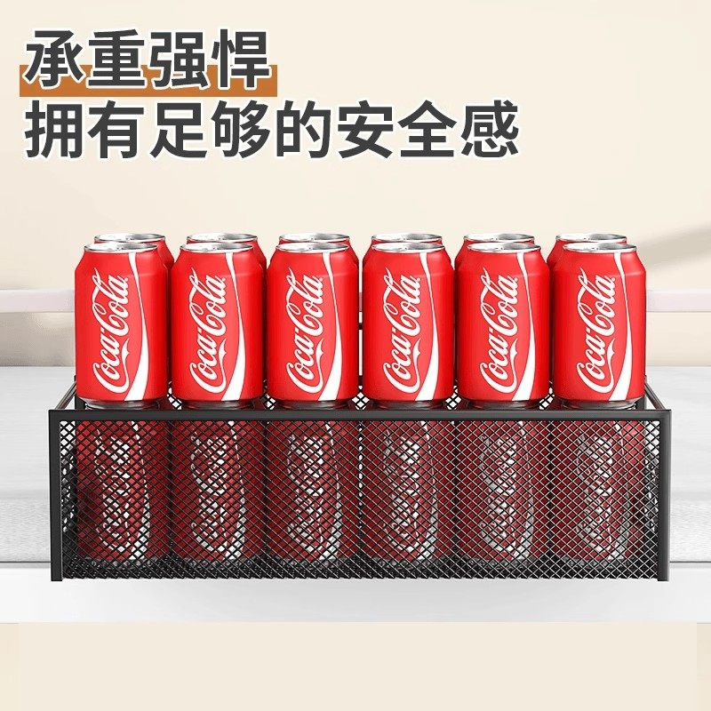 宿舍床边挂篮收纳置物架上铺悬挂式床头好物神器寝室免打孔收纳架,淘宝优惠券,粉丝福利购,淘宝优惠卷