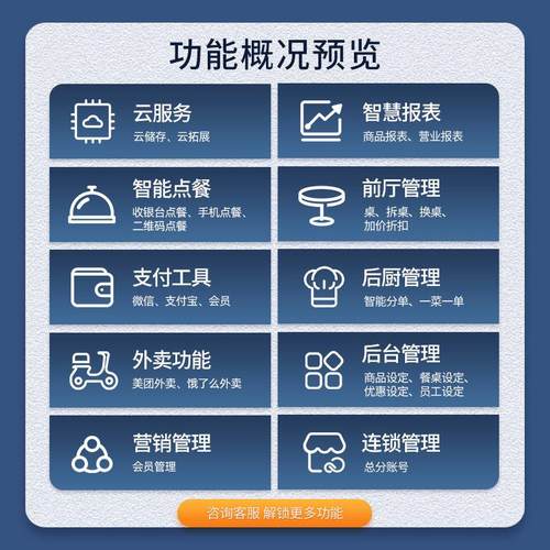 智掌柜新品码上餐厅收银机一体机触摸屏收款机餐饮饭店奶茶专用扫 - 图2