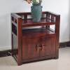 Solid wood sideboard, new Chinese style tea side cabinet, tea cabinet, corner table, storage cabinet, tea set storage rack, removable