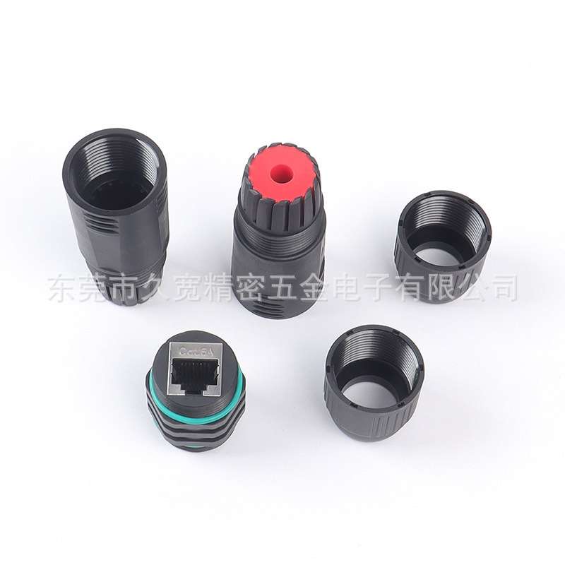 IP68户外防水RJ45连接器网线转接头网络对接CAT6A WP506A0154 - 图1