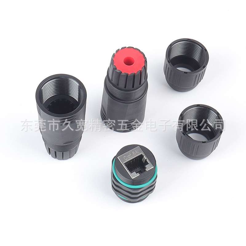 IP68户外防水RJ45连接器网线转接头网络对接CAT6A WP506A0154 - 图2