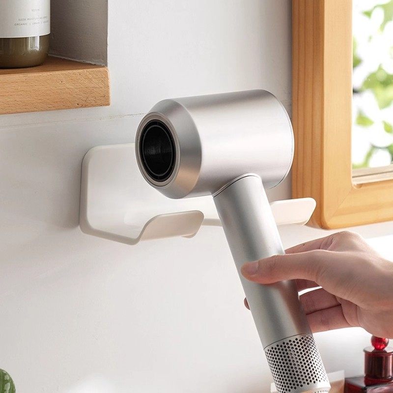 吹风机置物架免打孔卫生间壁挂式电吹风支架浴室风筒收纳架子挂架,淘宝优惠券,粉丝福利购,淘宝优惠卷