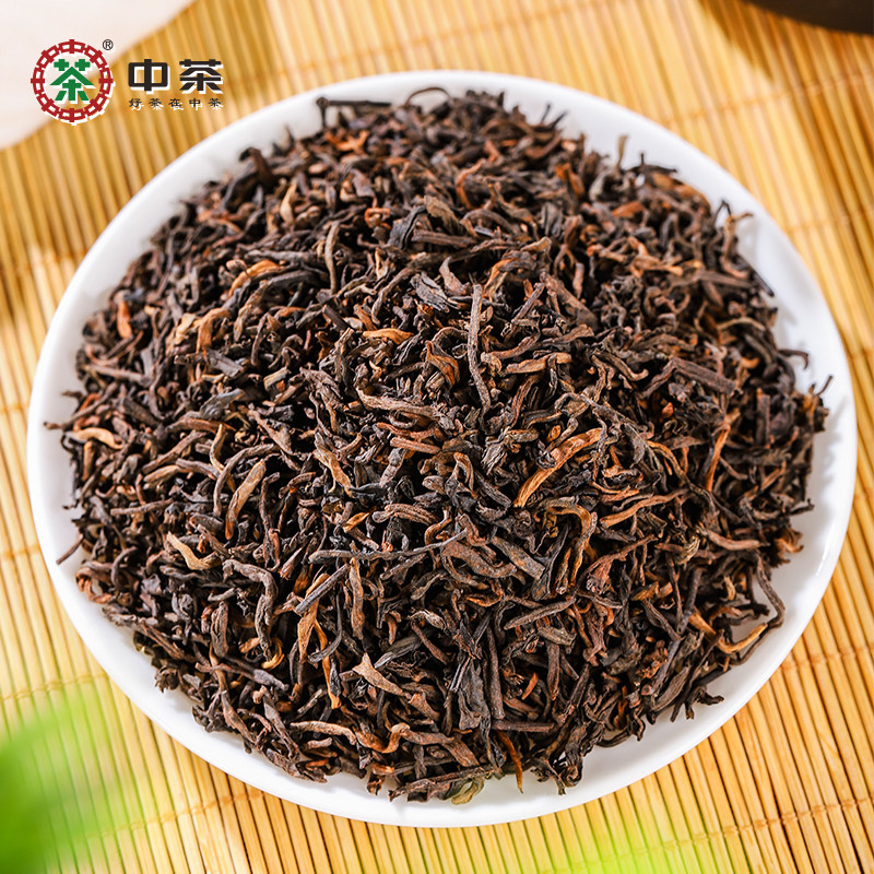 中茶 普洱熟茶六陈年罐装散茶400g配自封夹/茶勺普洱茶礼盒,淘宝优惠券,粉丝福利购,淘宝优惠卷