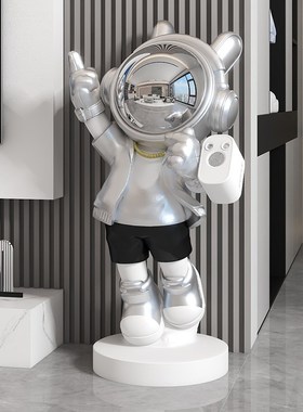 星空太空人宇航员客厅落地摆件星空灯电视柜沙发旁装饰品乔迁礼物