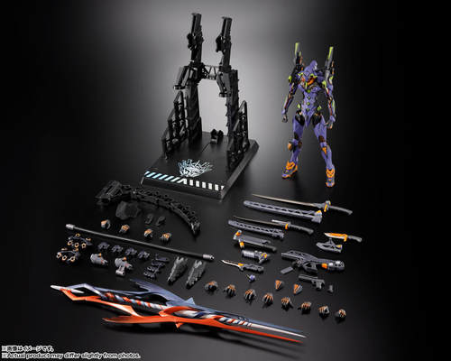 MB初号机 30周年版 盖乌斯之枪 EVA 新世纪福音战士 模型玩具 - 图3