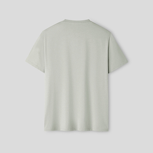 清凉透气圆领印花短袖T恤