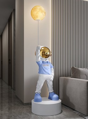 宇航员客厅大摆件高级感装饰品太空人电视柜玄关落地乔迁新居礼品