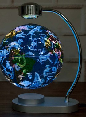 志诚 大号星座磁悬浮地球仪摆件发光自转书房家居摆设创意礼品物