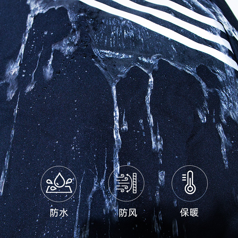 lostnoway电动车挡风被秋冬款防雨防水分体摩托车摇粒绒防风护腿 - 图3