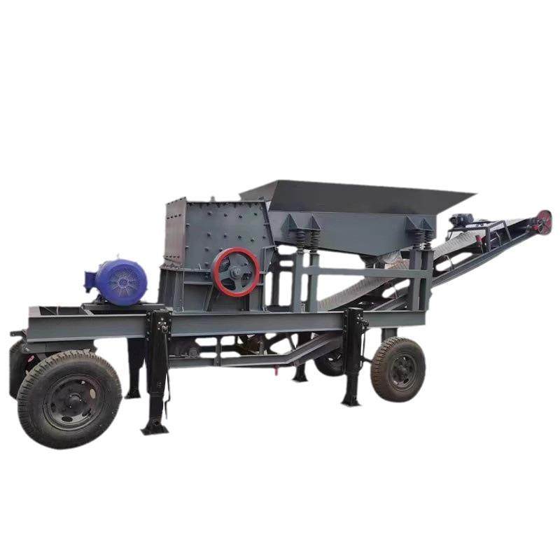 移动式锤式破碎机建筑垃圾鹅卵石青石玄武岩柴油动力制砂粉碎机,淘宝优惠券,粉丝福利购,淘宝优惠卷
