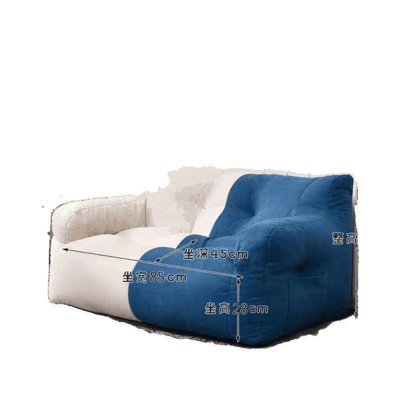 懒人沙发榻榻米网红女小户型阳台宿舍躺卧豆袋沙发双人卧室小沙发,淘宝优惠券,粉丝福利购,淘宝优惠卷