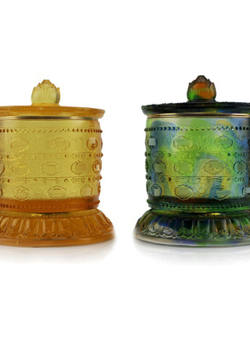 琉璃转金轮家居摆件装饰