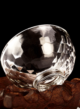 供水碗白水晶供水杯透明供奉