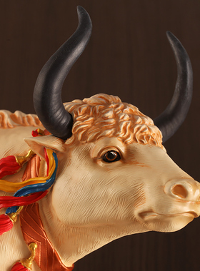 树脂内蒙古公仔动物工艺品民族风