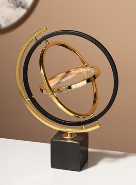 高级感流沙画沙漏轻奢摆件创意客厅餐边柜办公室书房桌面软装饰品