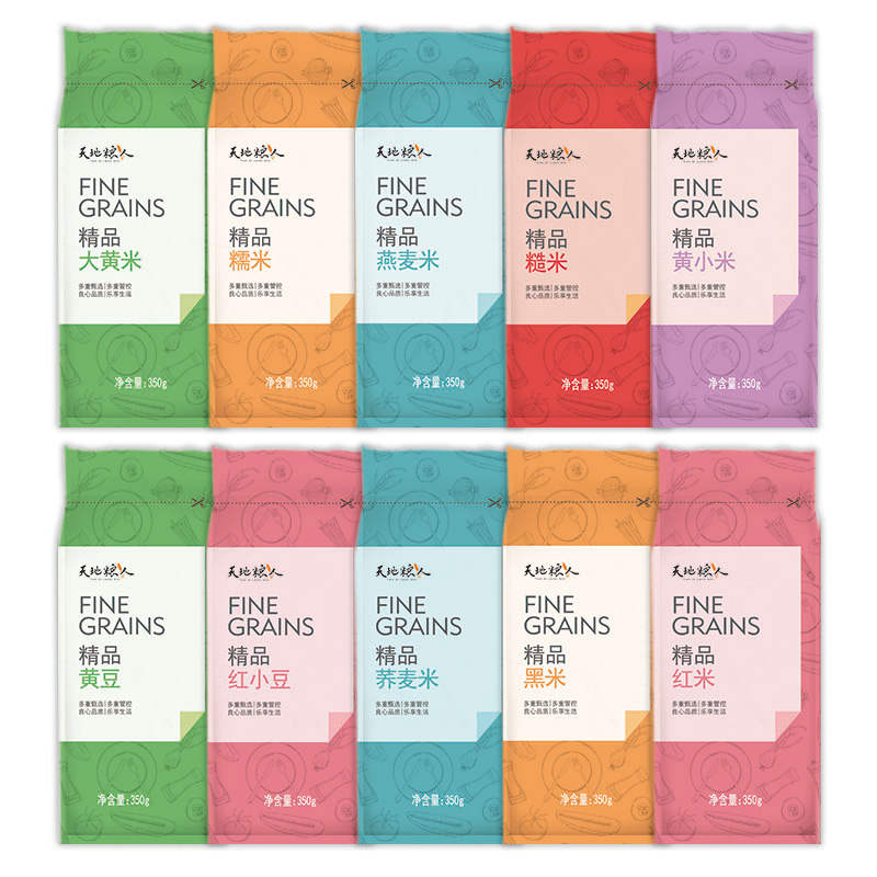 天地粮人食品天地粮人之吉星高照精品杂粮礼盒可团购年货送礼礼品