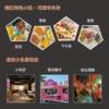 Croissant waffle machine commercial electric waffle oven with oil box cross-border scone machine Internet celebrity snack stall equipment