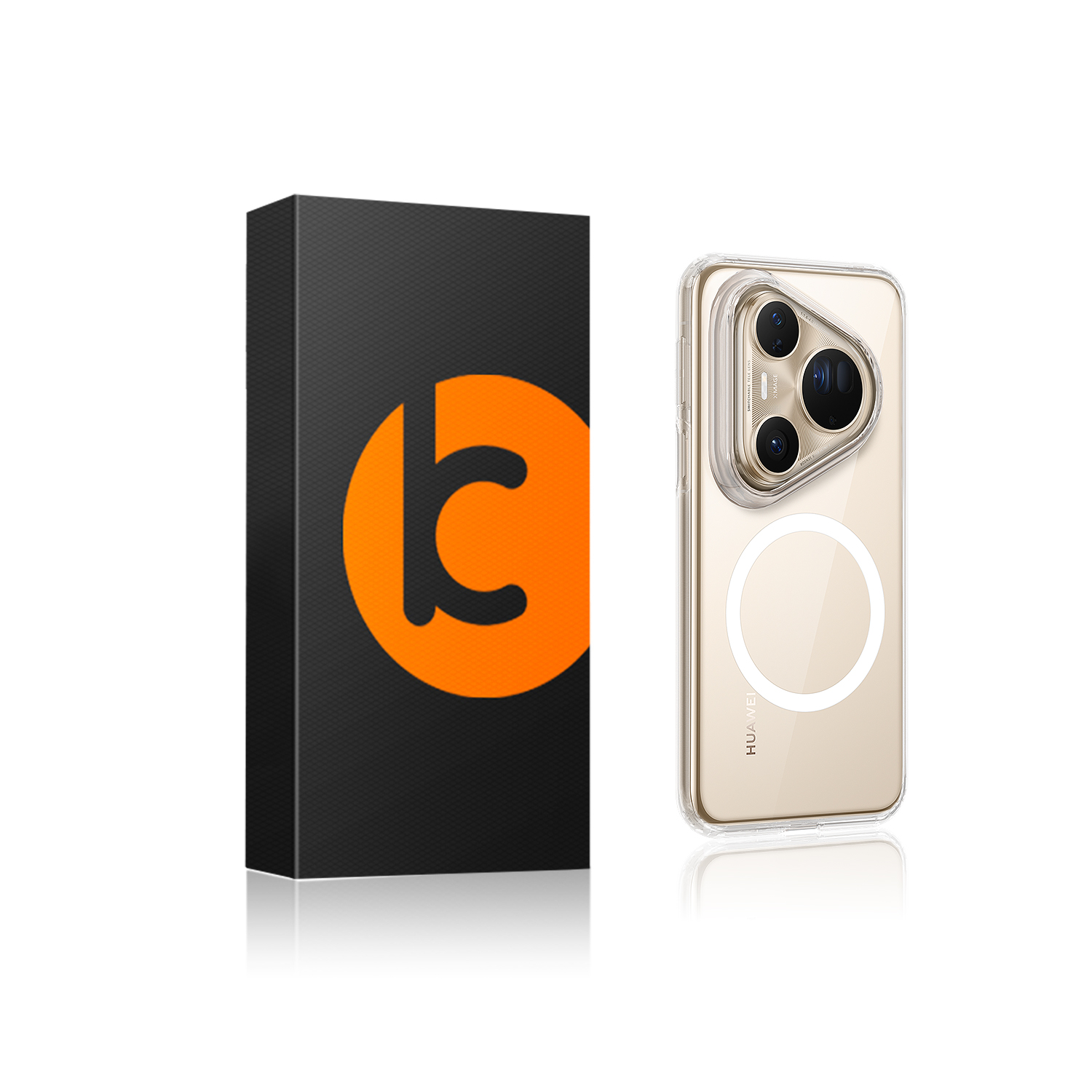 maito晶透适用华为Pura80ultra磁吸手机壳MagSafe超薄透明p80全包防摔保护套pura80Pro+高级感新款散热70外壳 - 图3