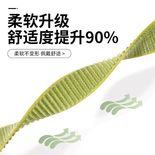 适用华为fit4/5手表表带WatchFIT4/5Pro尼龙回环魔术贴腕带新品智能运动fit3编织透气升级同款替换带男女配件 - 图1