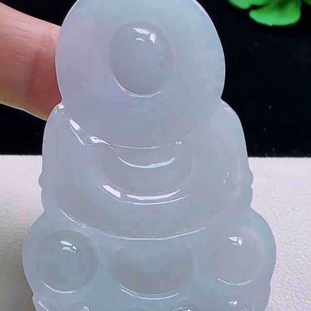 Myanmar Jade Guanyin Jade Pendant Natural Jade A Product