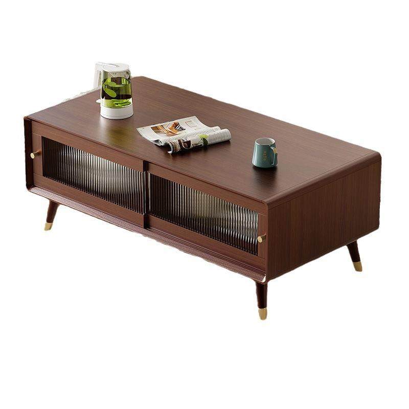 北欧实木电视柜现代简约轻奢小户型客厅电视机柜茶几组合收纳地柜,淘宝优惠券,粉丝福利购,淘宝优惠卷