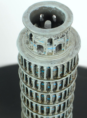 意大利披萨斜塔地标建筑模型罗马斗兽场装饰摆饰工艺礼品摆饰旅游