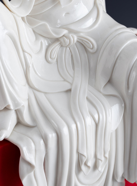 自在观音陶瓷工艺摆件