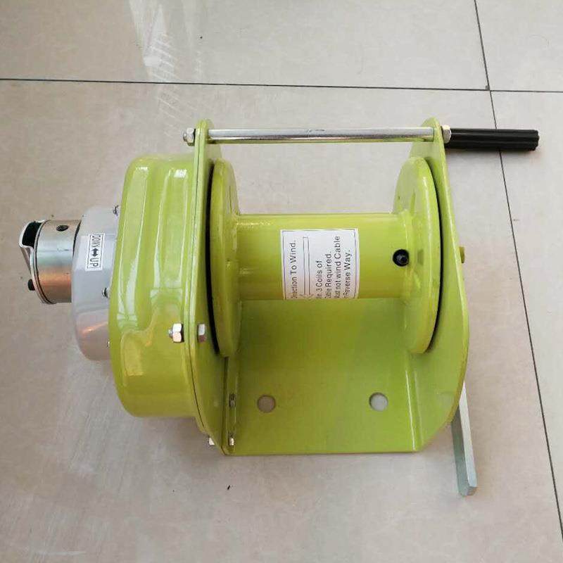 重型手摇绞盘双向自锁式手动绞盘大容量卷筒1T2TT绞车牵引机,淘宝优惠券,粉丝福利购,淘宝优惠卷