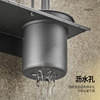 Bathroom toilet brush holder 304 stainless steel w glass wall-mounted cup base bathroom punch-free storage rack