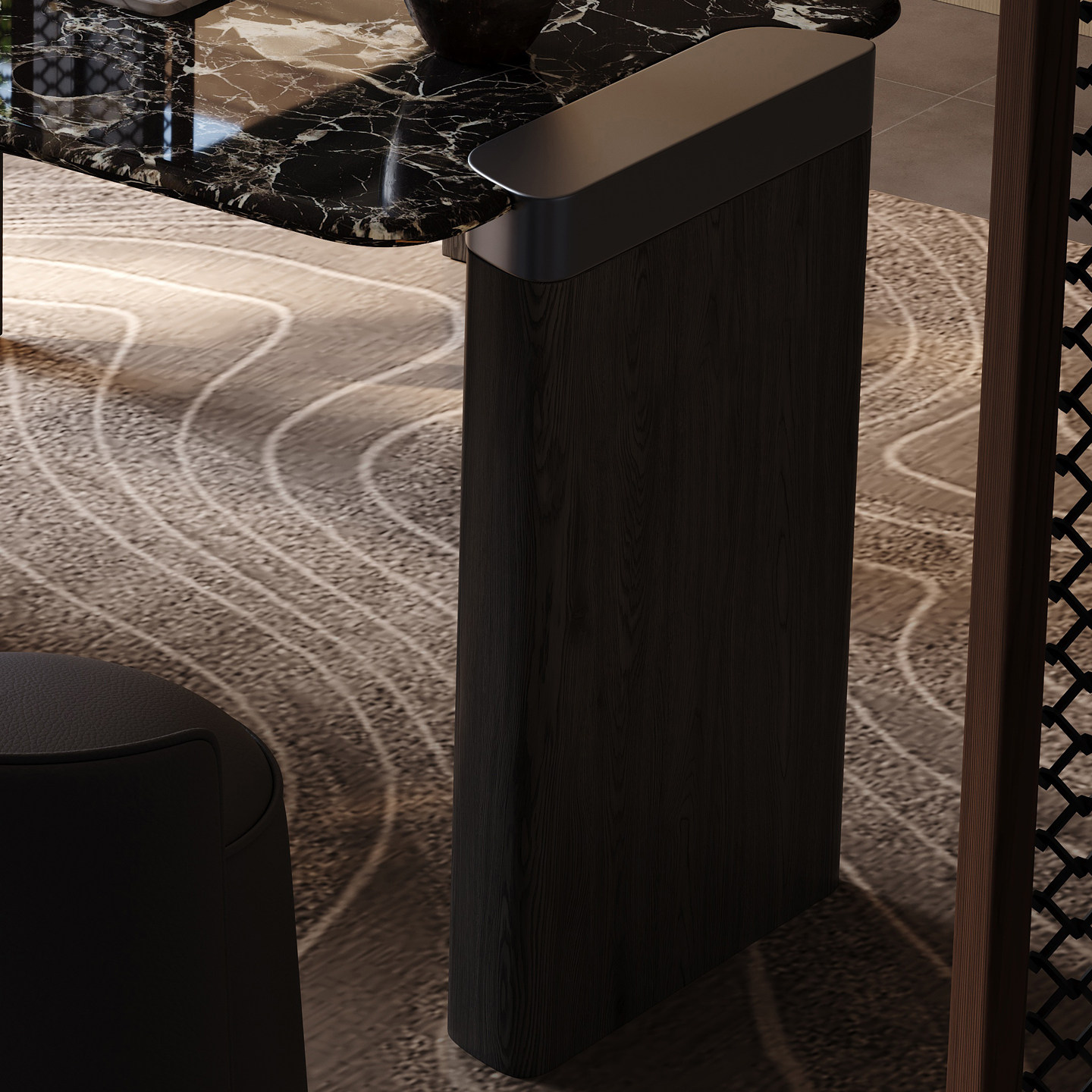 意式轻奢天然奢石黑玫瑰茶桌家用别墅办公高端大理石茶台2026新款,淘宝优惠券,粉丝福利购,淘宝优惠卷