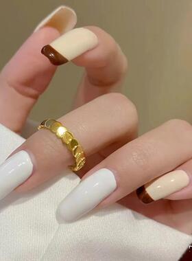 金店同款！网红鱼鳞戒指里外一色