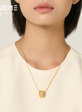 真我不凡S925纯银小蛮腰编织项链