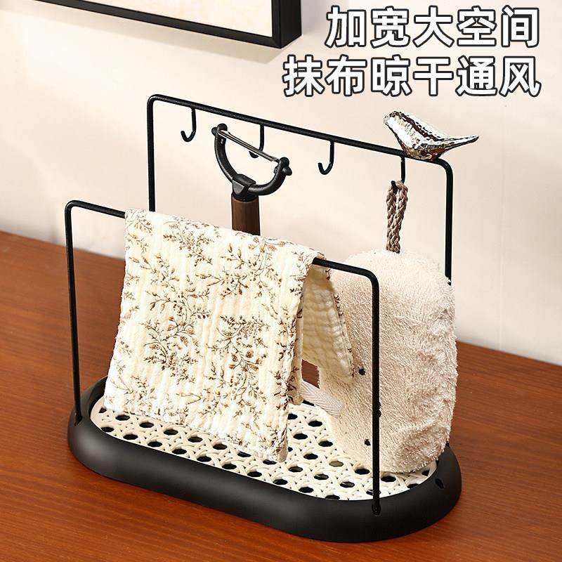 新款厨房置物架抹布架台面晾挂海绵毛巾专用收纳沥水架水槽置物架,淘宝优惠券,粉丝福利购,淘宝优惠卷