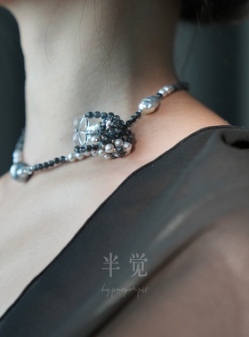 半觉蓝色星球四圈手链项链