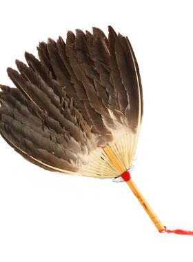 极速古风羽毛扇子夏天中国风鹅毛扇老式儿L童夏季孔明扇子诸葛亮