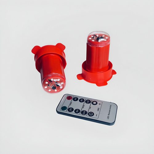 新年大红灯笼伴侣防水LED无线遥控电池款免插电定时户外灯笼配件 - 图3