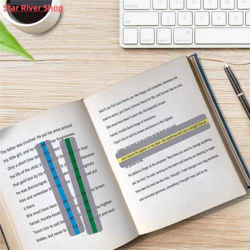 For Dyslexia People Paper Reading Guide Strip Reading Highli - 图3