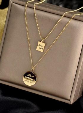 New Cute Animal Pendant Necklace for Women Temperament Rhine