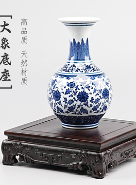 南通黑檀木大象吉祥如意