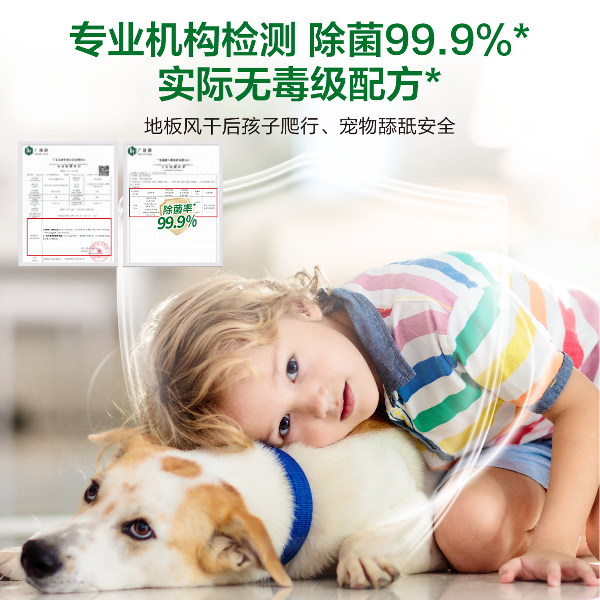 绿可 家家宜木地板清洁剂瓷砖清洗液持久留香强力去污抛光杀菌